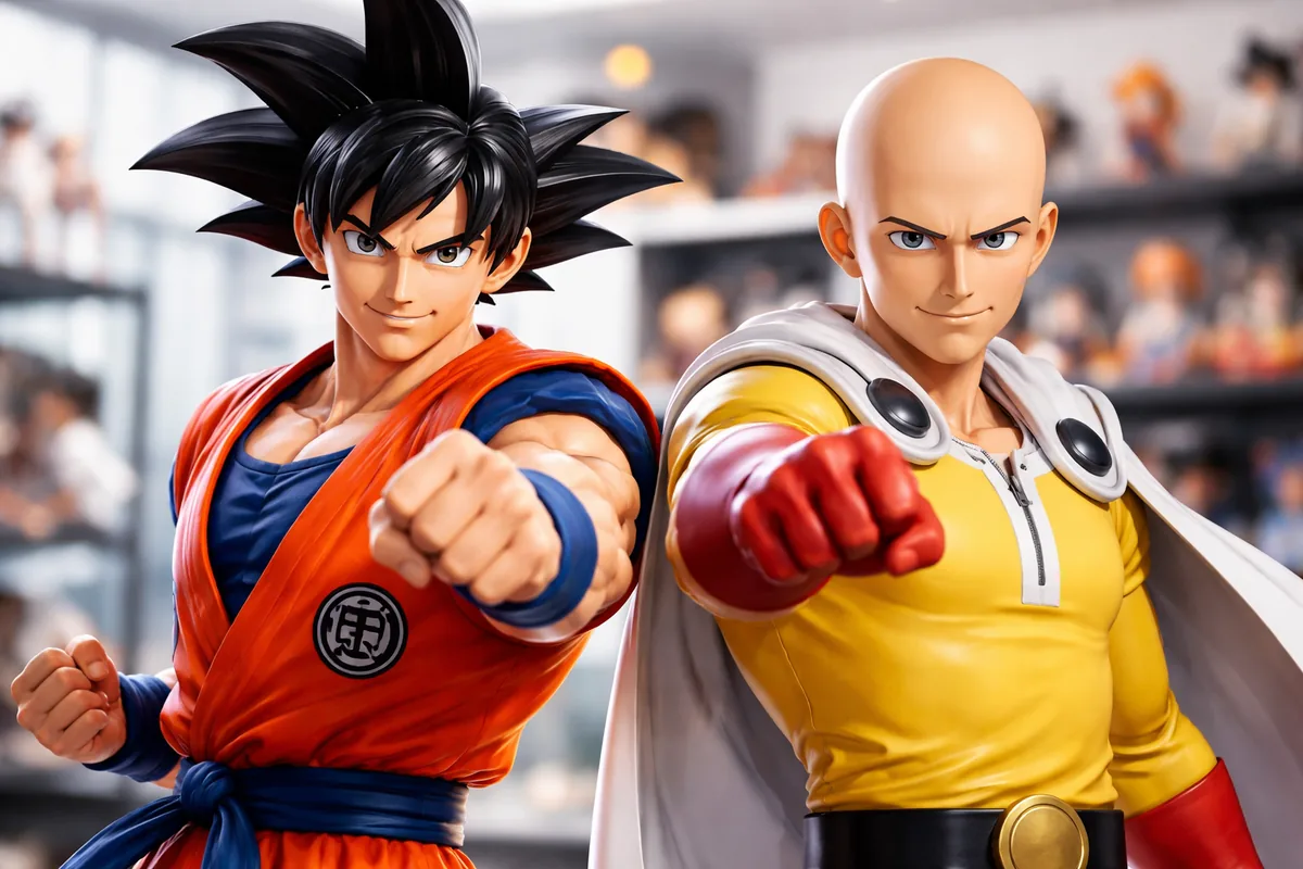 Comment Goku et Saitama influencent le développement des personnages dans les animes