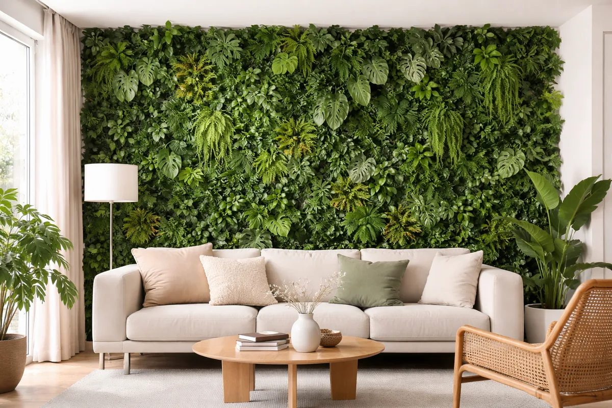 Comment embellir son intérieur avec un mur végétal artificiel