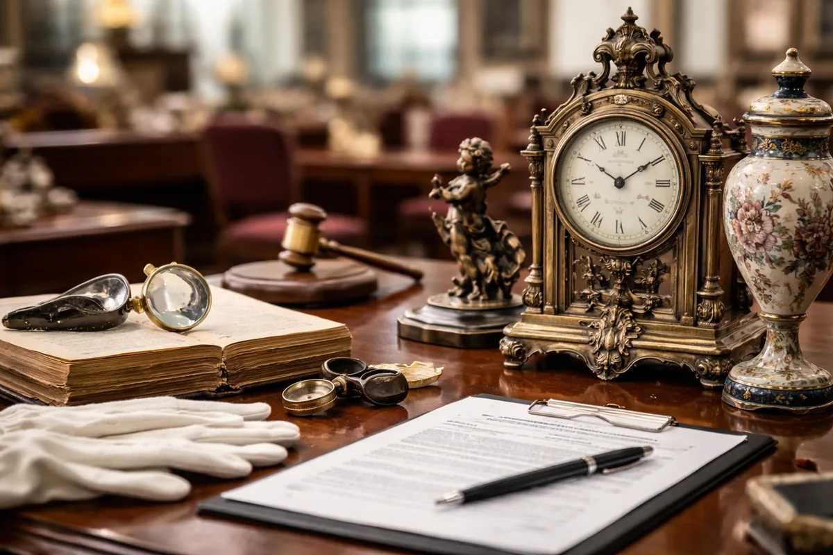 Comment estimer la valeur d'objets anciens avant une adjudication